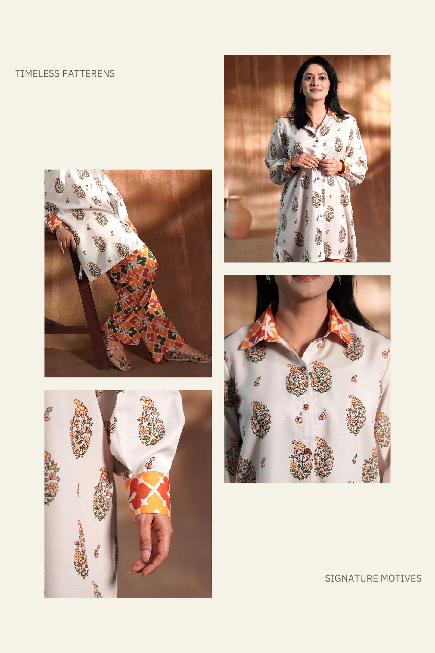 Citrus Booti Co-ord Set