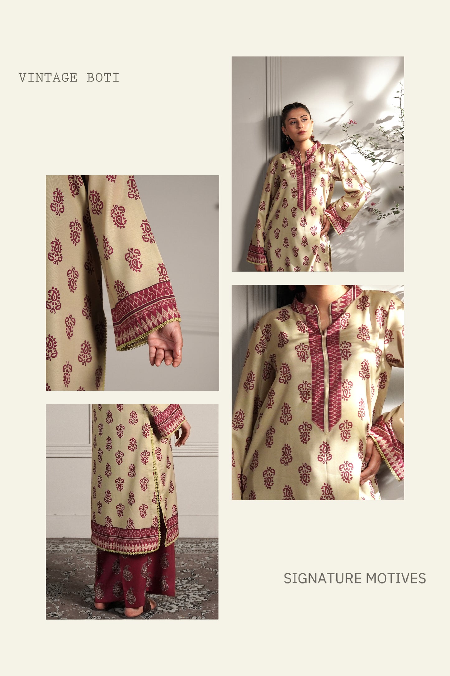 Vintage Booti Co-ord Set