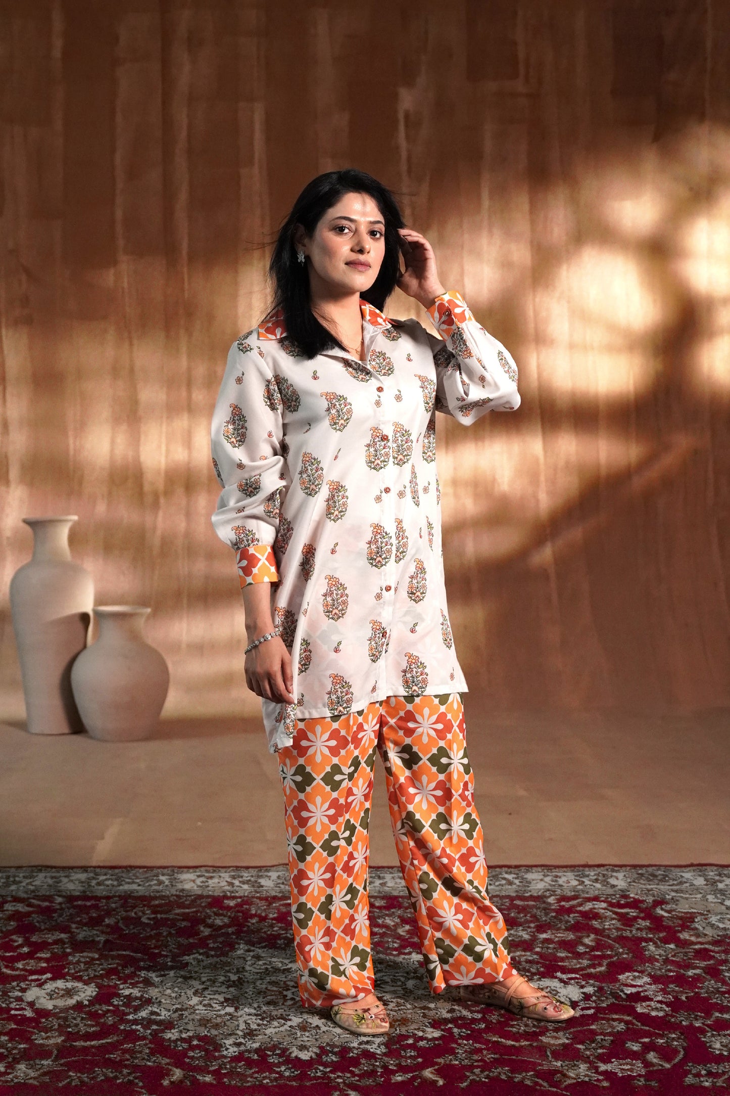 Citrus Booti Co-ord Set