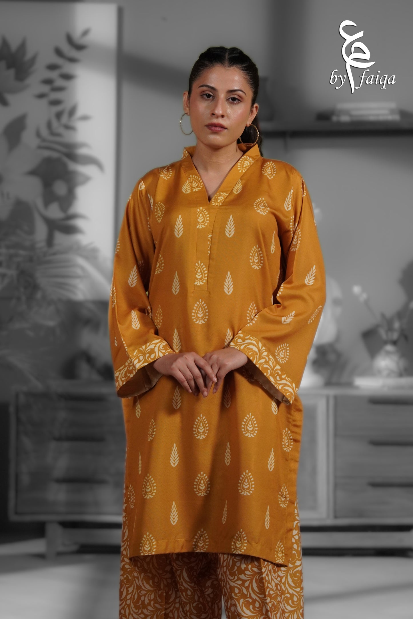 Mustard Vine — Lawn Co-ord Set