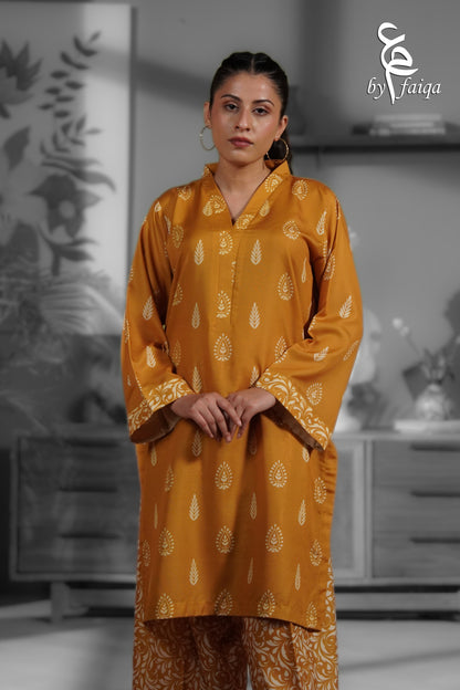 Mustard Vine — Lawn Co-ord Set