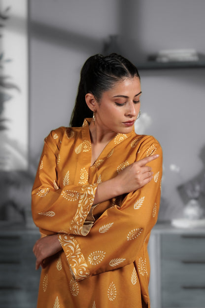 Mustard Vine — Lawn Co-ord Set