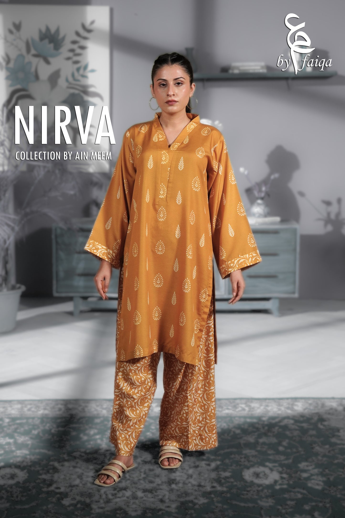 Mustard Vine — Lawn Co-ord Set
