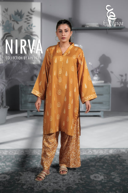 Mustard Vine — Lawn Co-ord Set