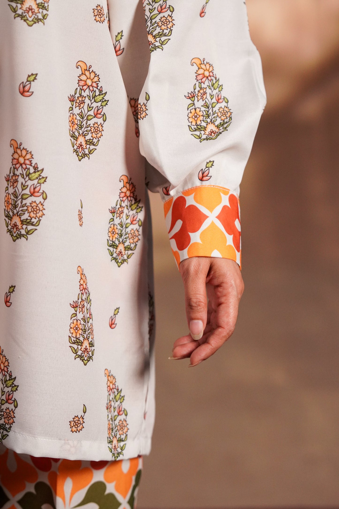 Citrus Booti Co-ord Set