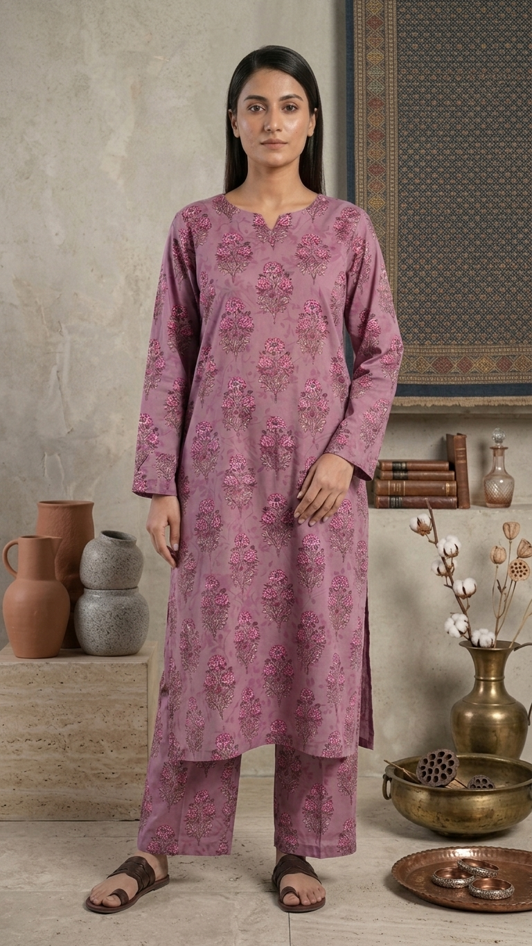 Gulabo Summer Lawn Floral Co-ord Set