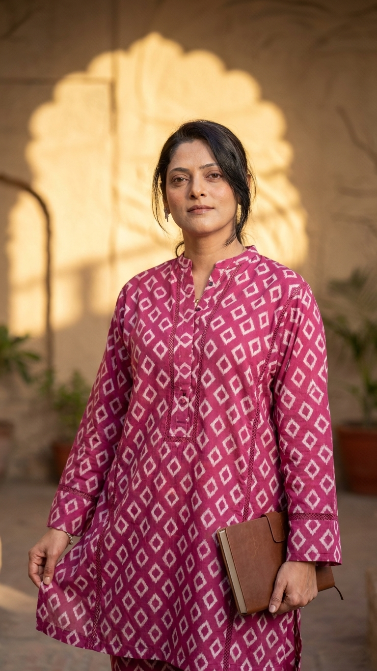 Rani Ikat  Lawn Co-ord Set